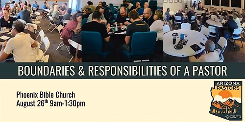 Boundaries & Responsibilities of a Pastor