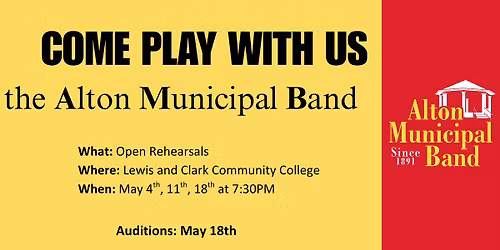 Open Rehearsals at Lewis and Clark Community College
