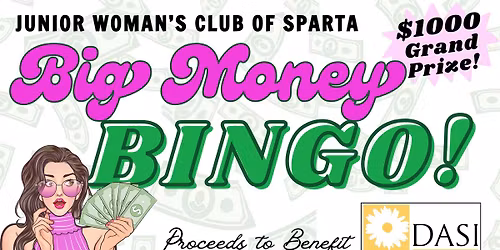 JWCS Big Money BINGO