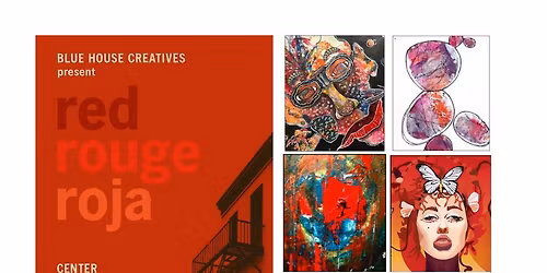 RED, ROUGE, ROJA Exhibition, at Center for Arts Murfreesboro,  110 W College St, Murfreesboro, TN