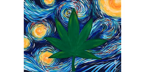 Starry Magic Leaf - Paint and Sip in Denver | Classpop!\u2122