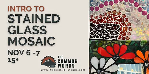 Stained Glass Mosaic Workshop, Cochrane