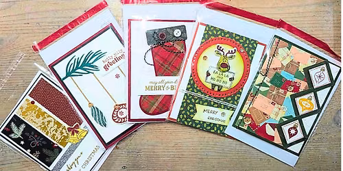 Make Your Own Christmas Cards with Cathy