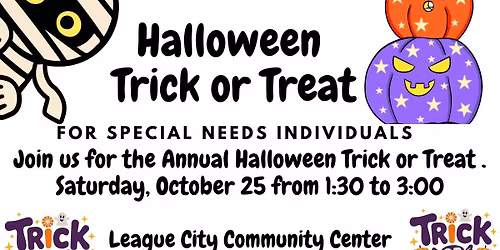 11th Annual Halloween Special Needs Trick or Treat