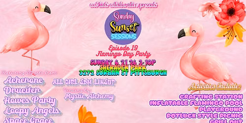 Sunday Sunset Sessions Episode 19 Flamingo Day Party at Sheraden Park