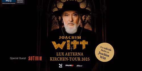 JOACHIM WITT - Lux Aeterna Kirchen-Tour | Hamburg