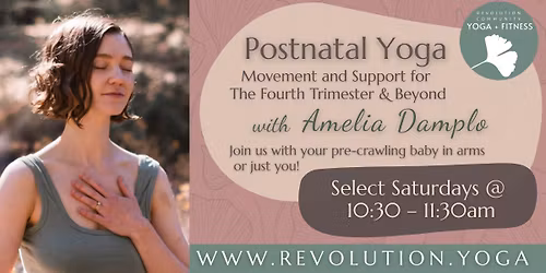 Postnatal Yoga: Movement & Support for the Fourth Trimester & Beyond