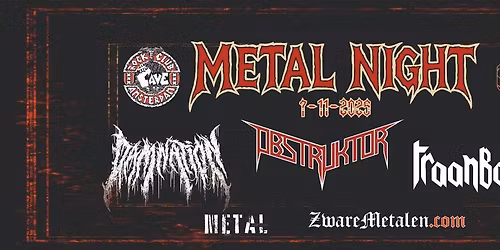 Damnation (NL) + Obstruktor (NL) + Traanbaard (NL)