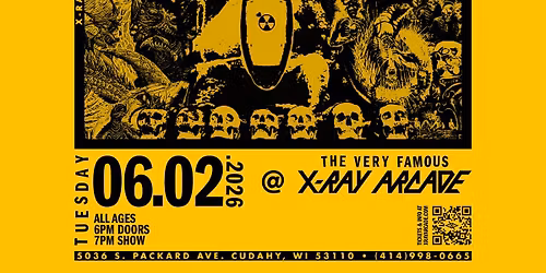 OXYGEN DESTROYER \/ DRAWN AND QUARTERED \/ SCROLL \/ DETRITUS @ X-RAY ARCADE