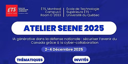 SEENE 2025: Generative AI in National Defense: Securing Canada's Future