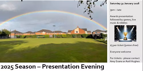 Dunlop Bowls Presentation 2025 season