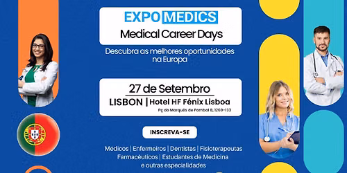Feira de Emprego para Profissionais de Sa\u00fade | Lisboa