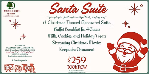 Copy of Santa Suite: The Ultimate Christmas-Themed Hotel Experience! 12\/31