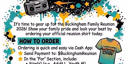 Buckingham Family Reunion