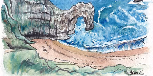Paint along - Seascapes in Watercolour