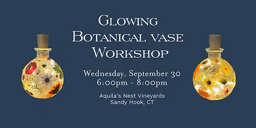 Glowing Botanical Vase Workshop