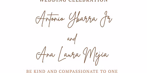 Ybarra-Meija Wedding