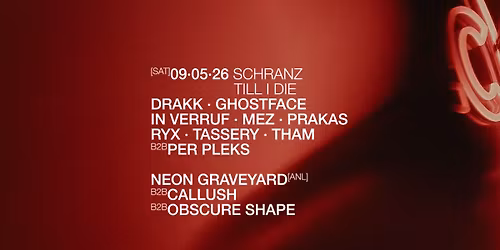 SCHRANZ TILL I DIE 