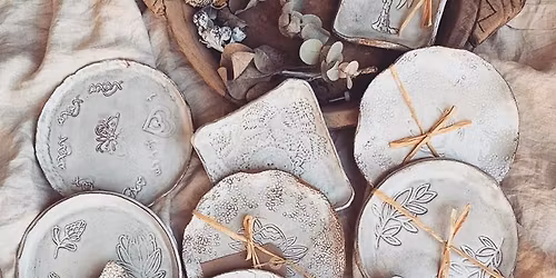 \ud83c\udf7d\ufe0f Clay and Sip: Hand-Build a Plate Workshop \ud83c\udf77