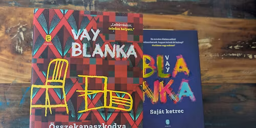 K\u00f6nyvbemutat\u00f3: Vay Blanka - \u00d6sszekapaszkodva zuhanni