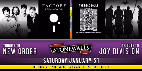 Factory & The Dead Souls (Tributes to New Order & Joy Division)