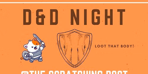 D&D Night @The Scratching Post!