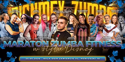 Maraton zumba fitness w stylu Disneya