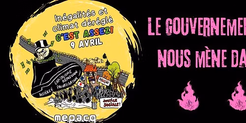Le gouvernement des riches nous m\u00e8ne dans le mur - action r\u00e9gionale