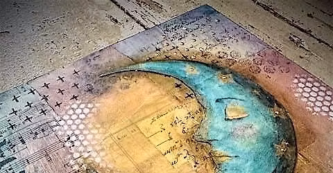 Beginner Art Class- Mixed Media Wall Art Collage