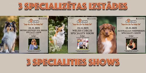 3 Specializ\u0113tas izst\u0101des\/ 3 specialities shows!
