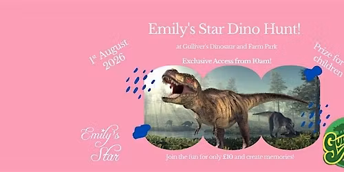 Emily's Star Dino Hunt