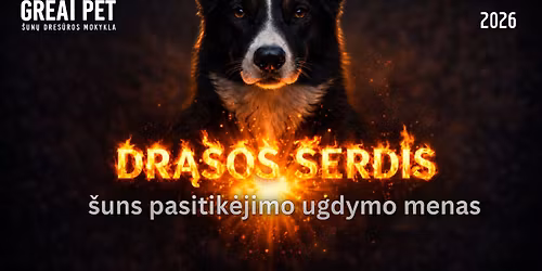 Dr\u0105sos \u0161erdis - \u0161uns pasitik\u0117jimo ugdymo menas