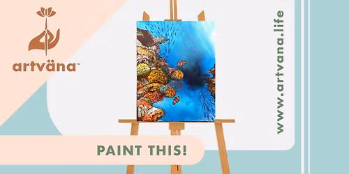 Artvana Sip & Paint art class at Ocean5 in Gig Harbor June 2026