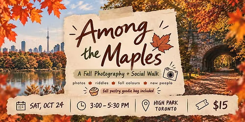 A Fall Photography + Social Walk