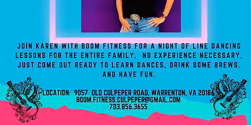 Karen's Line Dancing-BOOM Fitness at Barking Rose Brewery