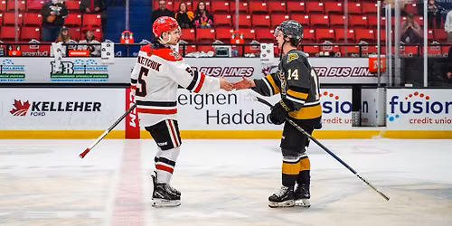 Parking Brandon Wheat Kings at Moose Jaw Warriors