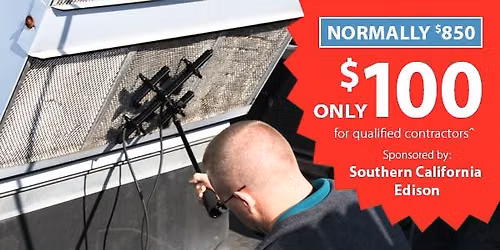 Test & Certify Ventilation Systems and Economizers class in Anaheim, CA - Sponsored by SCE