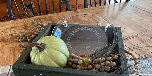 FRIENDSGIVING - DIY Glass Etching and Wood Workshop