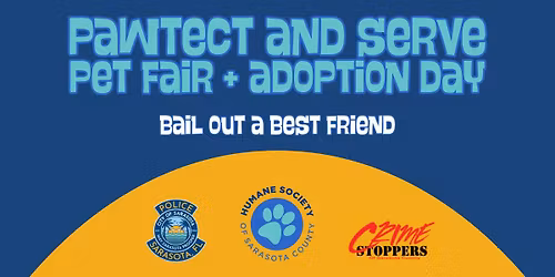 Sarasota Police Dept. x Crime Stoppers Pet Fair + Adoption Day