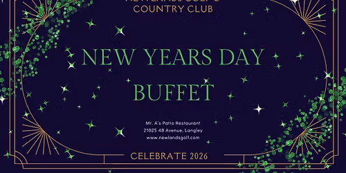 New Years Day Brunch Buffet @ Mr. A's Patio Restaurant