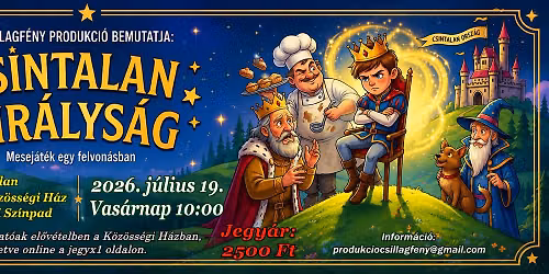 Csintalan kir\u00e1lys\u00e1g-mesej\u00e1t\u00e9k egy felvon\u00e1sban
