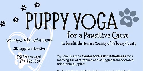 🐾  Puppy Yoga 🐾