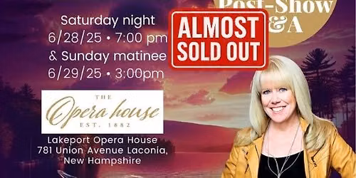 Almost Sold Out- Margaritas with the Medium - Maureen Hancock