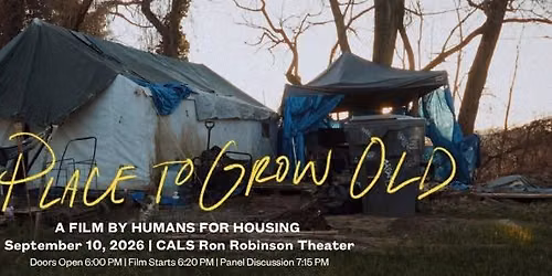 "No Place to Grow Old" Film Screening & Panel