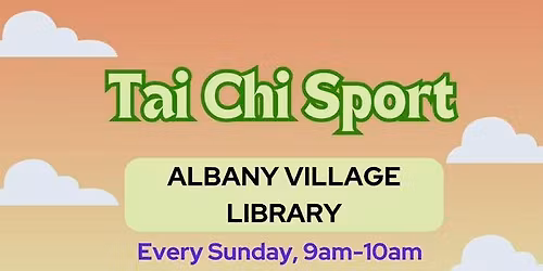 Sunday Morning free Tai Chi class