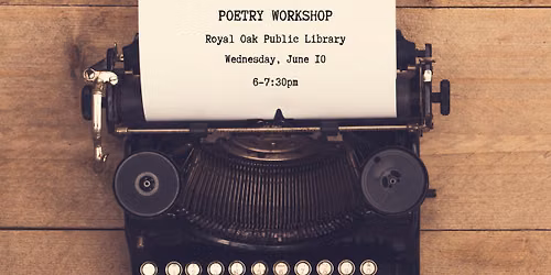 Poetry Workshop