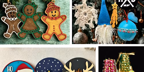 Ornament Bar Bash! Make your own ornaments!