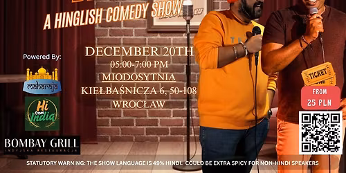 Hinglish Comedy- 50 Shades of Brown-Wroclaw