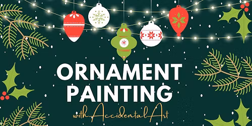 Family Ornament Painting with Accidental Art