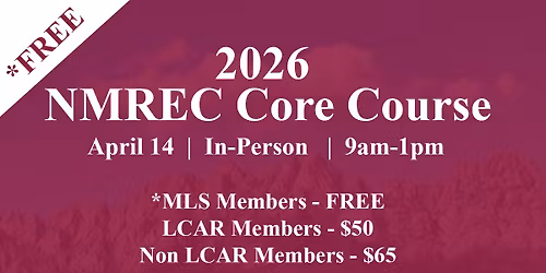 2026 NMREC Core Course